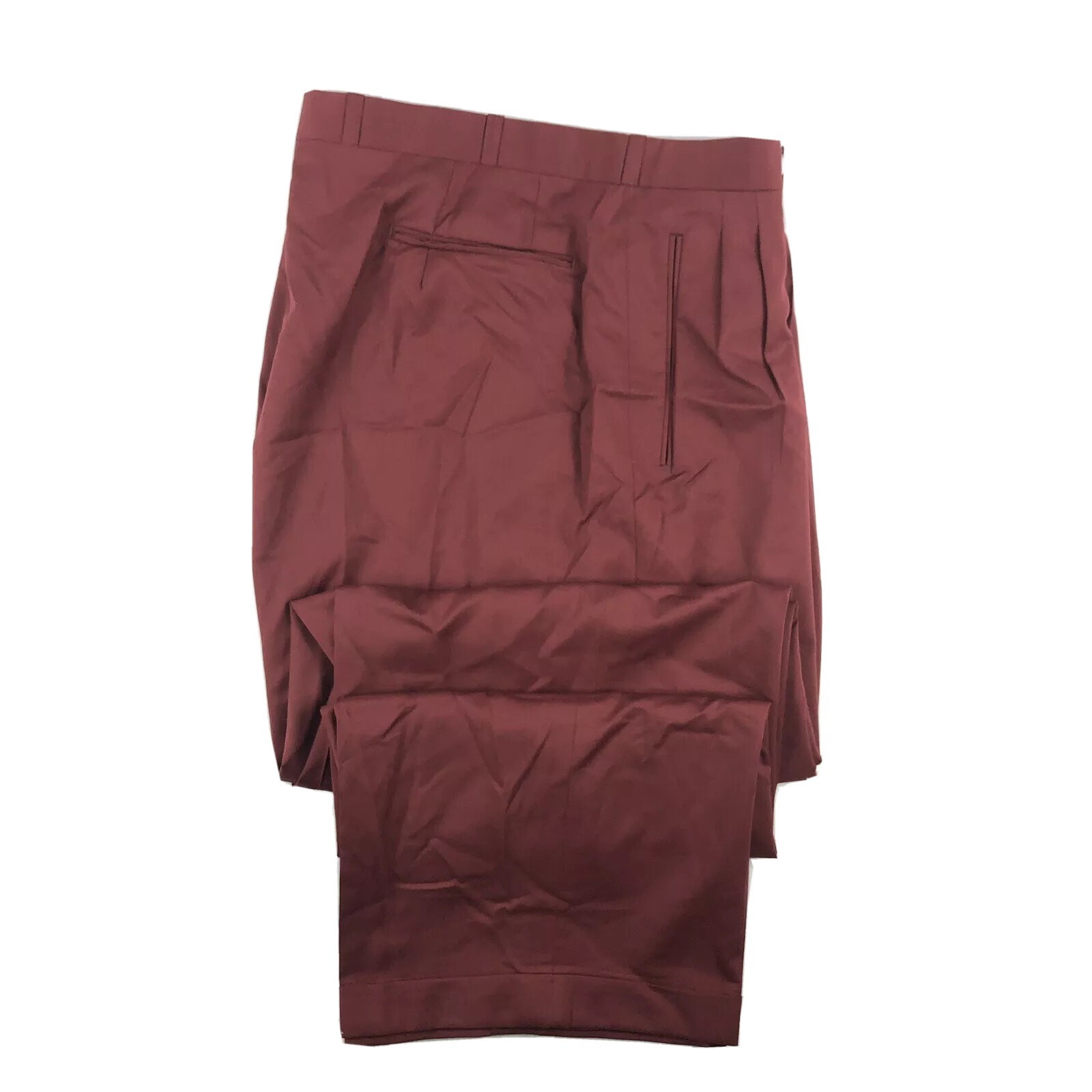 Celebrity Bespoke Shaquille O Neal Red Wool Pants From Championship 2006